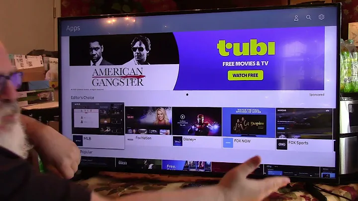 Estate Find:  Samsung 43'' LCD ''Smart'' TV Model UN43NU6900F