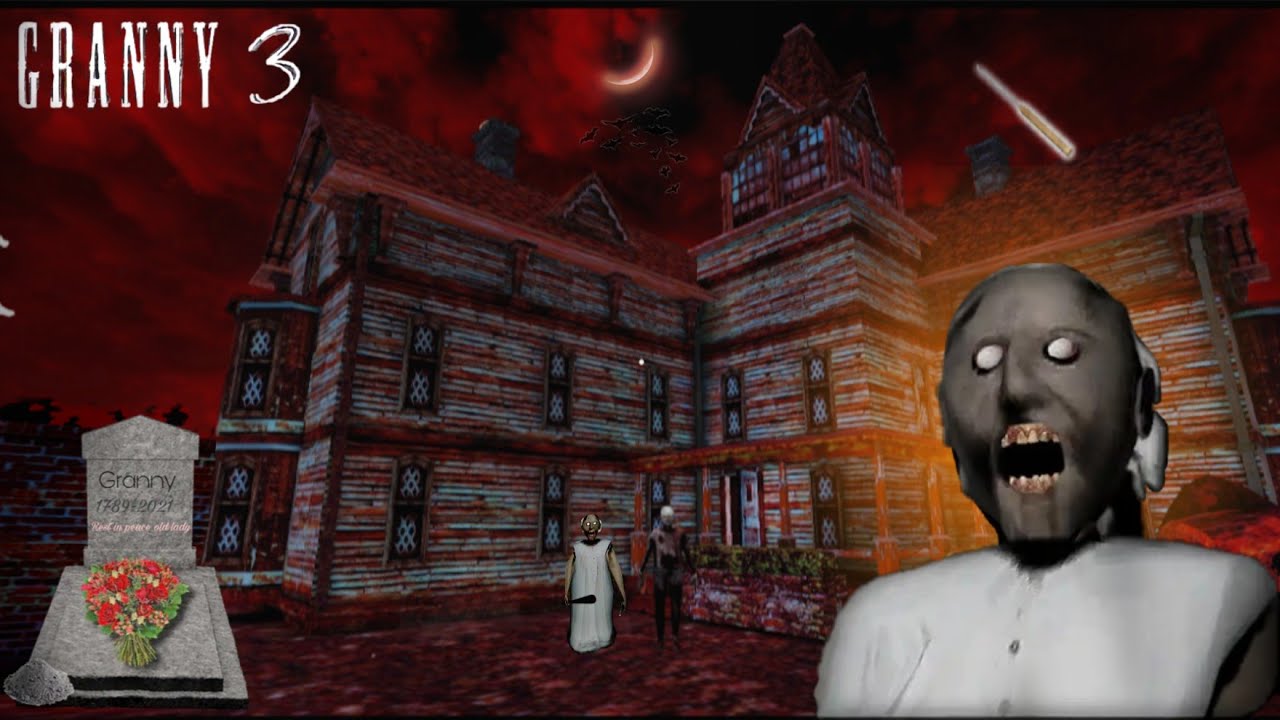 💀 Granny Chapter 3 Extreme Mode: Red House Nightmare in Darkness!