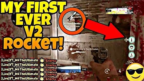 MY FIRST EVER V2 ROCKET!