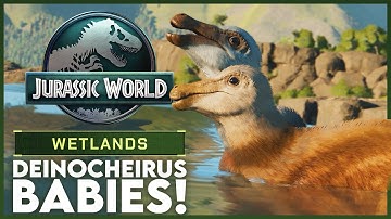 Deinocheirus Returning As A FREE Dinosaur In JWE3! AND LOOK AT THE BABIES