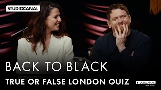 True or False London Quiz with Marisa Abela and Jack O'Connell - BACK TO BLACK by StudiocanalUK 5,377 views 1 month ago 1 minute, 8 seconds