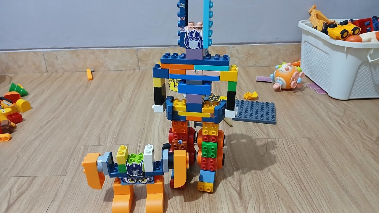 Lego besar optimus prime transformers