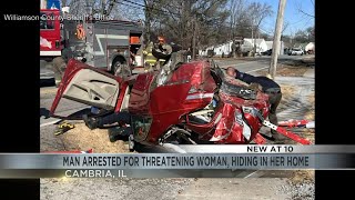 Man faces multiple charges accused of holding woman hostage, fleeing from officials