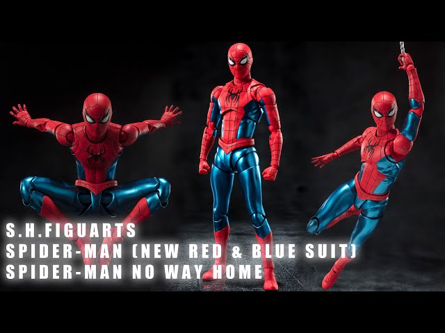 Figurine S.H. Figuarts Spider-Man (New Red & Blue Suit) - Spider-Man: No  Way Home