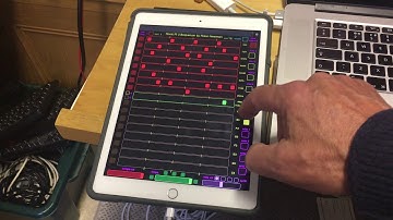 Sonic Pi Sequencer using TouchOSC