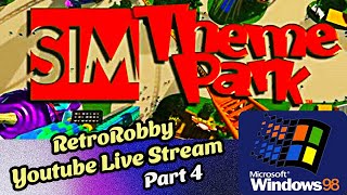 Casually Playing Sim Theme Park on Real Windows 98 Hardware! (Part 4) - Space Zone