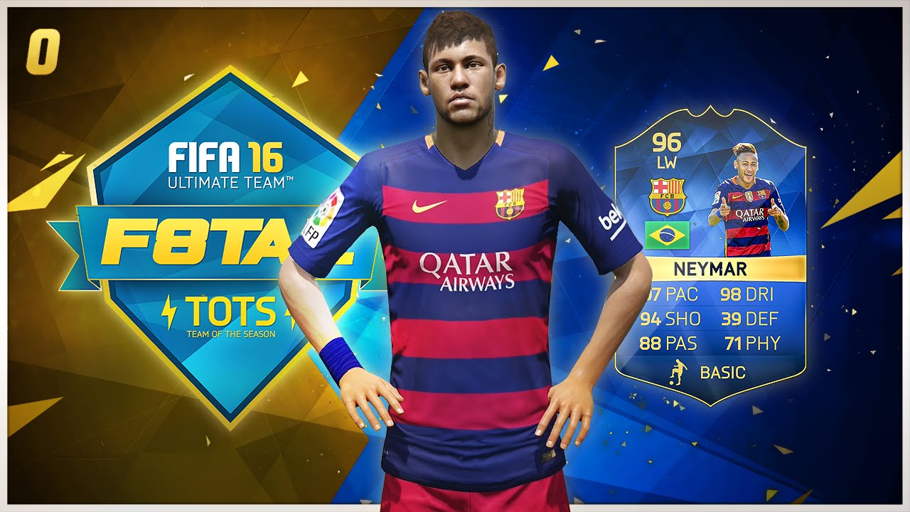 F8TAL TOTS ''Neymar'' Episode 0 | FIFA 16