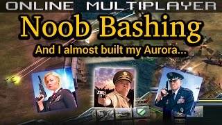 Noob Bashing: Defcon 3v3; Survival 2v2; TW FFA $50k | C&C Generals Zero Hour | No Commentary