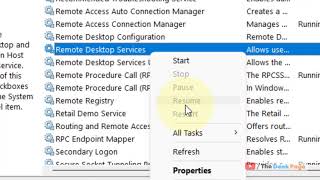 Restart RDP Service in Windows 11