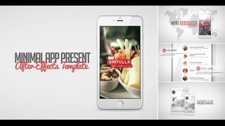 Minimal App Presentation After Effects Template screenshot 5