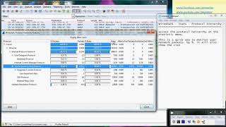 Wireshark - Statistic - Protocol Hierarchy