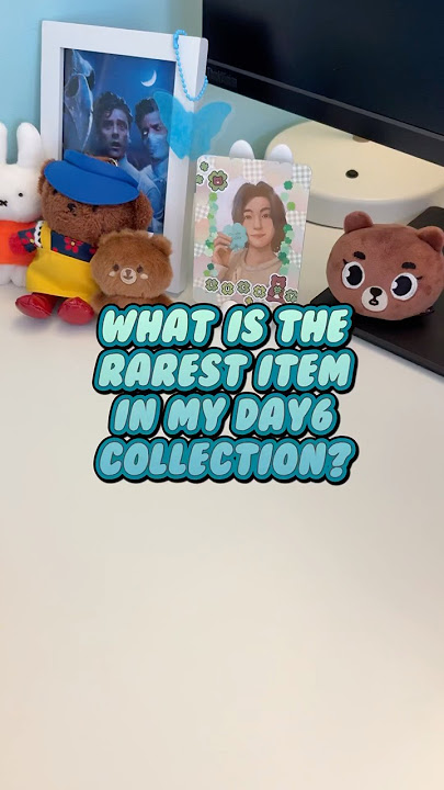 what is the rarest item in my #day6 collection? #데이식스 #포카