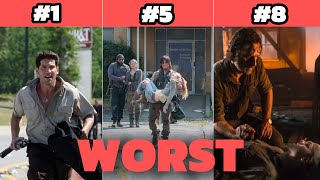 The WORST Episode from Every Season of The Walking Dead Net Worth