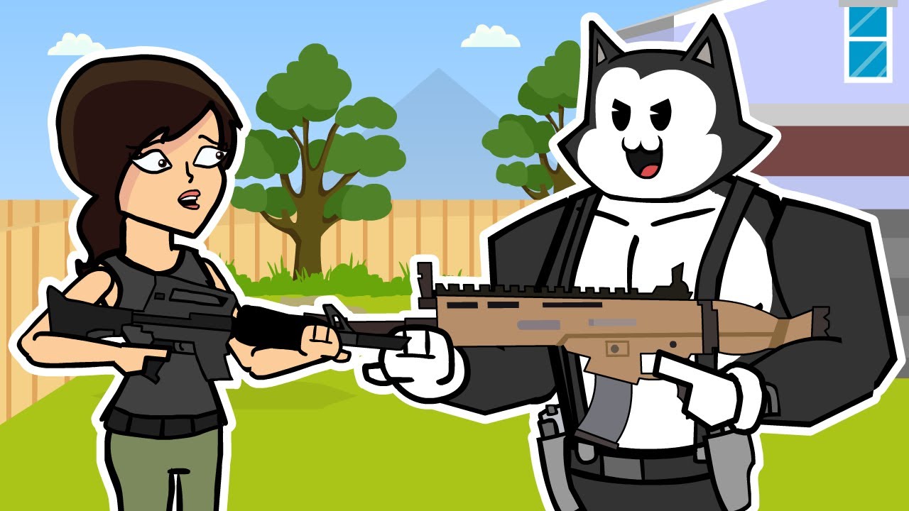 Toon Meowscles & Salty Springs | The Squad (Fortnite Animation)