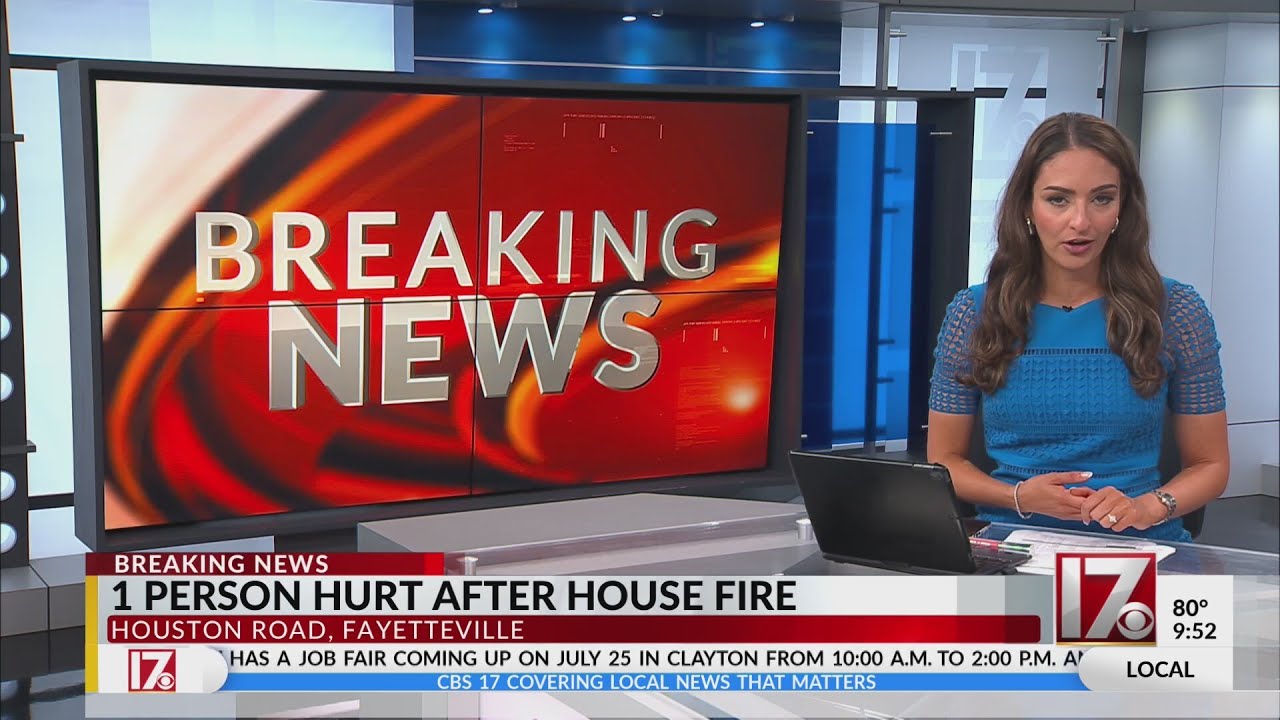 1 injured, 6 displaced in Fayetteville house fire