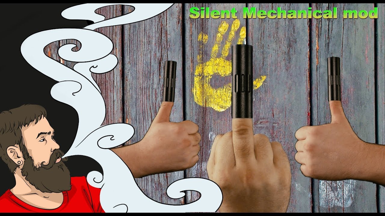 Vape обзор №218. + и - Мех Мода от George Batareykin Silent mechanical mod