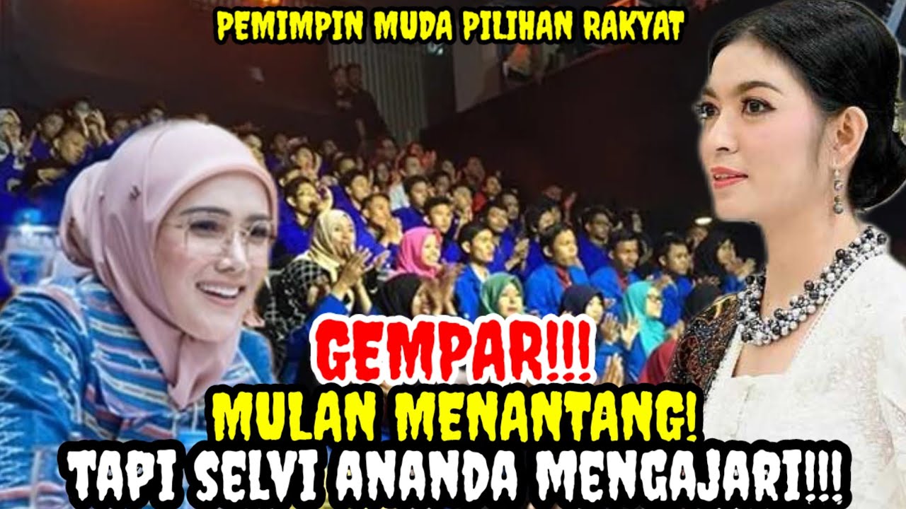 Satu Jawaban Selvi Ananda Hancurkan Serangan Politik elite Lama Dengan Etika! Mulan Jameela Kagum