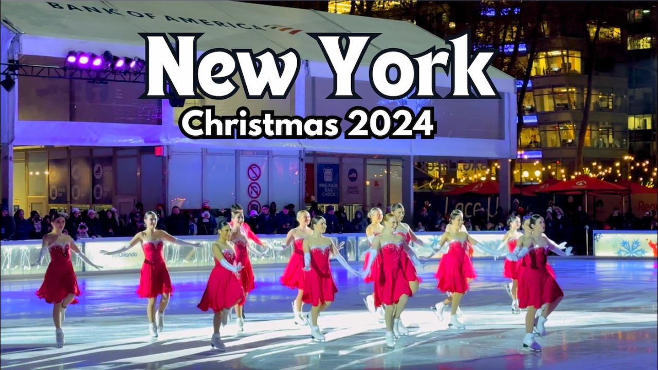 New York, Amerika Serikat | Tur Kota dengan Berjalan Kaki 4K | 4 Des 2024
