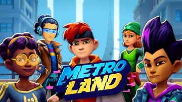 MetroLand - Endless Runner  (by Kiloo) - iOS/Android - HD Gameplay Trailer