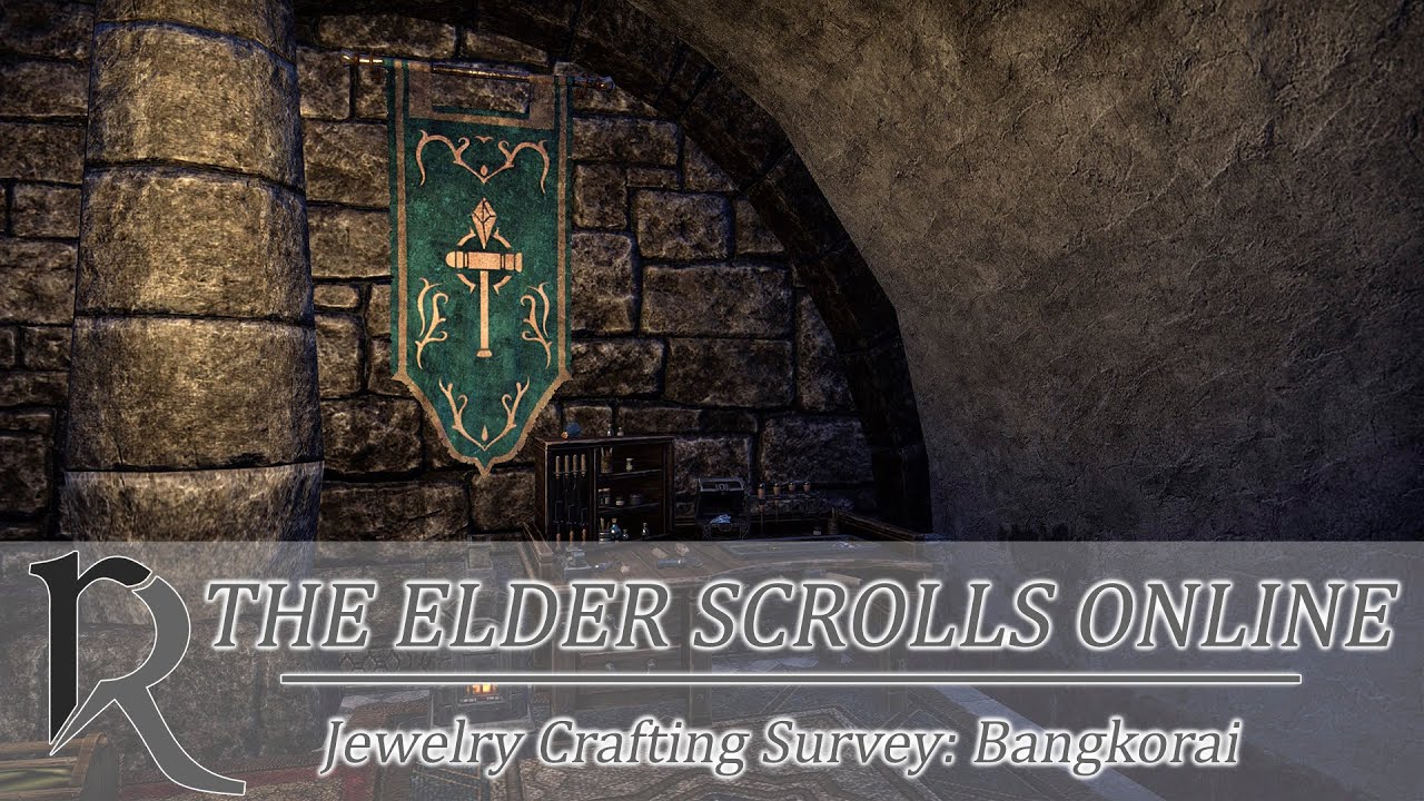ESO. Jewelry Crafting Survey Bangkorai YouTube