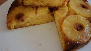 Gateau Ananas Caramel By Gasyaflo Youtube