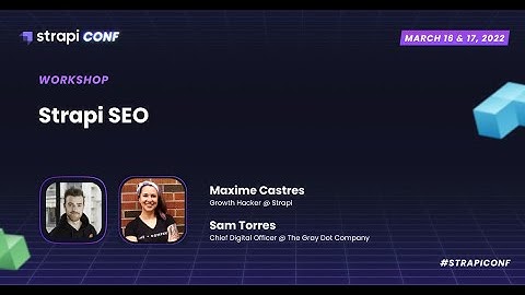 Strapi SEO