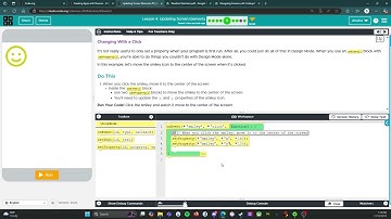 Code.org -Creating Apps with Devices - Circuit Playground:Lesson 4: Updating Screen Elements:Level 5