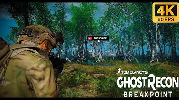 GHOST RECON BREAKPOINT – DEEP WATERS MISSION | 4K ULTRA GRAPHICS | INTENSE STEALTH
