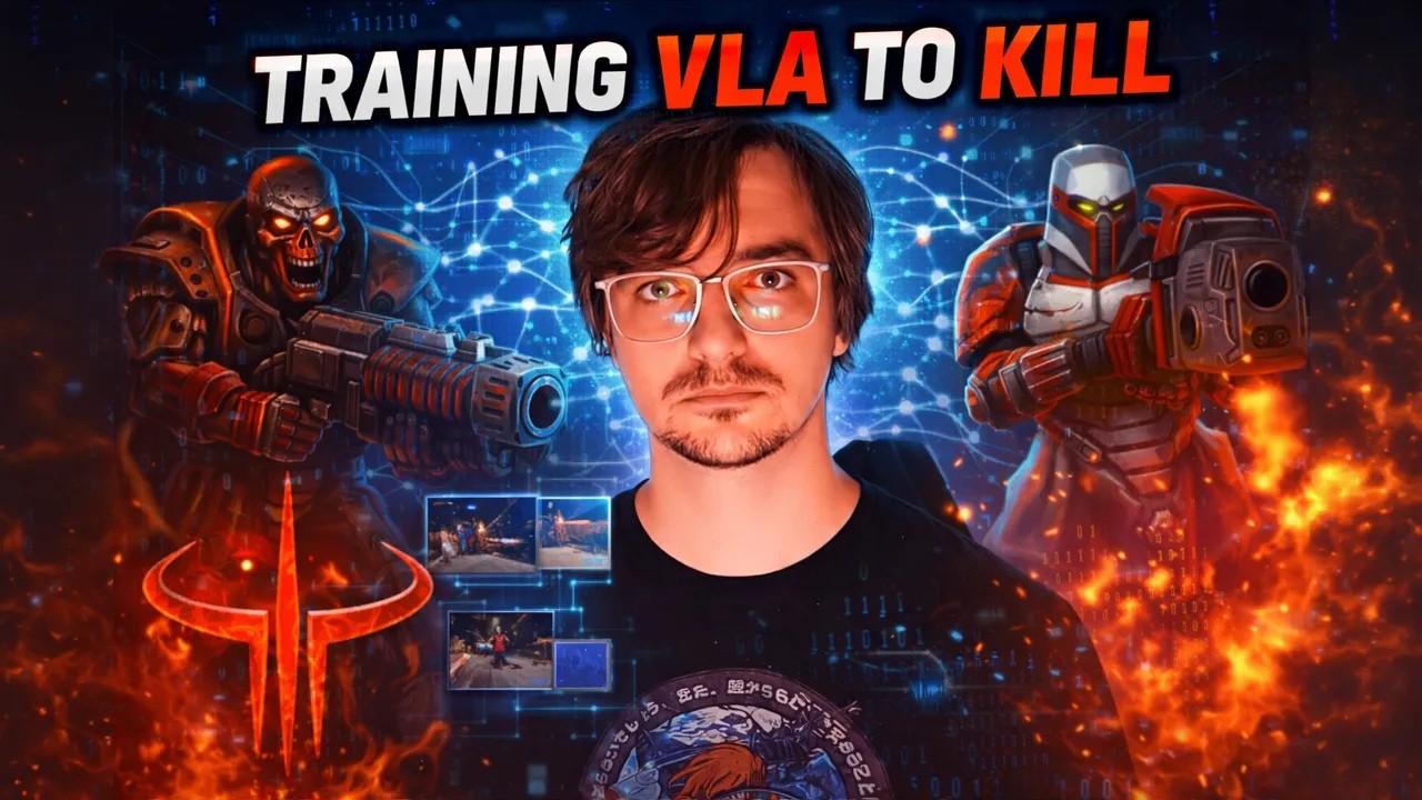 Easy way to train Visual Language Action Models (VLA)