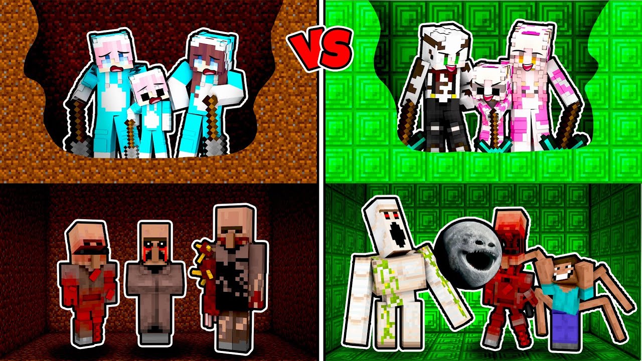 Pertarungan GALI Tambang PALING BERBAHAYA! MOMON VS ATUN di MINECRAFT Feat @BANGJBLOX 