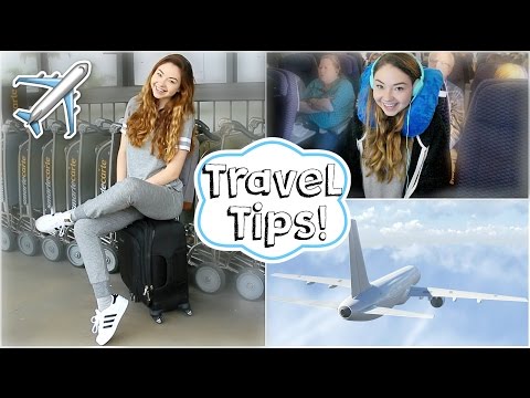 Airplane/Travel Tips + Easy Makeup & Outfit! | Meredith Foster
