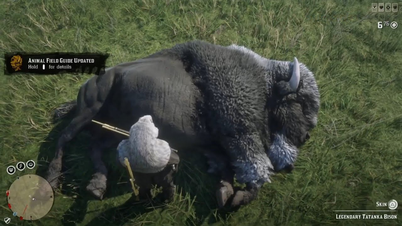 Tatanka Bison RDR 2 Location & Garment Red Dead Online (Legendary