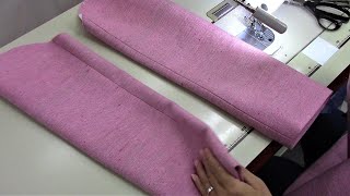 How to sew a Sleeve of a Jacket (Blazer)