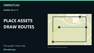 FiberAtlas Tutorial 2: Add Handholes, Cabinets and Fiber Routes