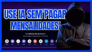 USE ChatGPT, Gemini, Grok, Claude e Perplexity SEM PAGAR MENSALIDADES! Todas as IAs Premium 2026