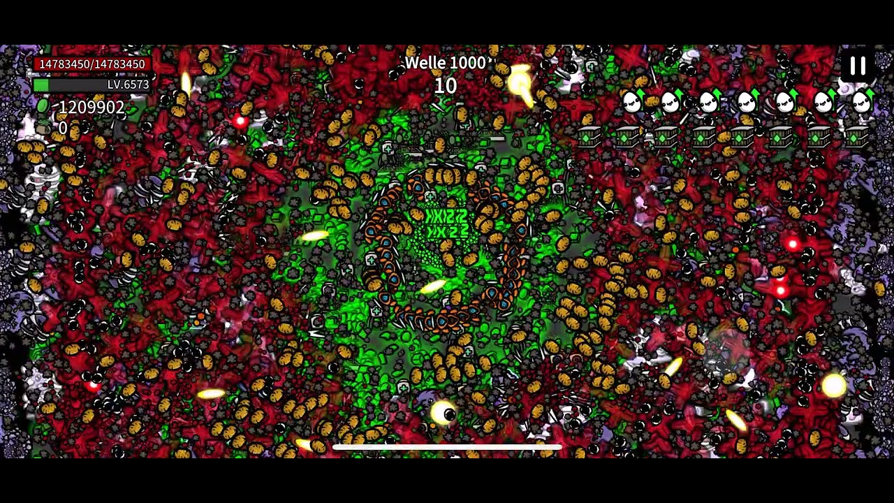 Brotato :Premium Welle 1000 mit Dämon incl. Items und Stats