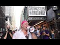 Anti Vaxxers Protest "Springsteen On Broadway" On June 26th, 2021