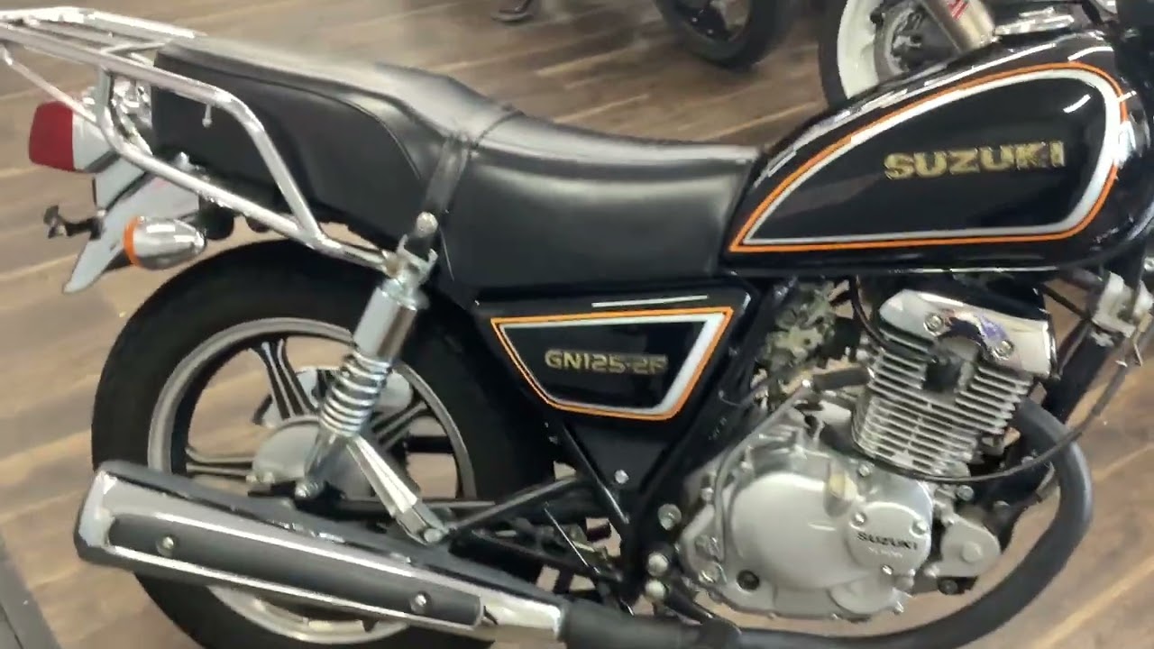 ＧＮ１２５Ｈ 自賠責保険2年付き 調子良好 お話し中】✨自賠責残り有り✨GN125 バイクワイドハンドル&カフェ