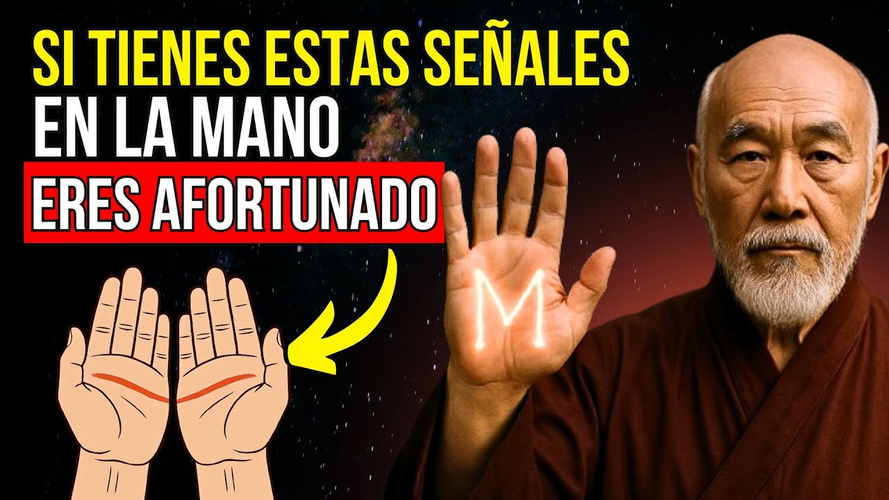 Una ‘M’ o una 🌙 Luna en tu Palma Revela Tu Verdadera Misión Espiritual