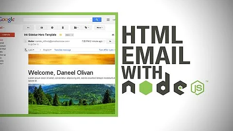 Responsive HTML Email with Node.js - Send Rich, Responsive HTML Emails Using Ink, Yeoman & Express