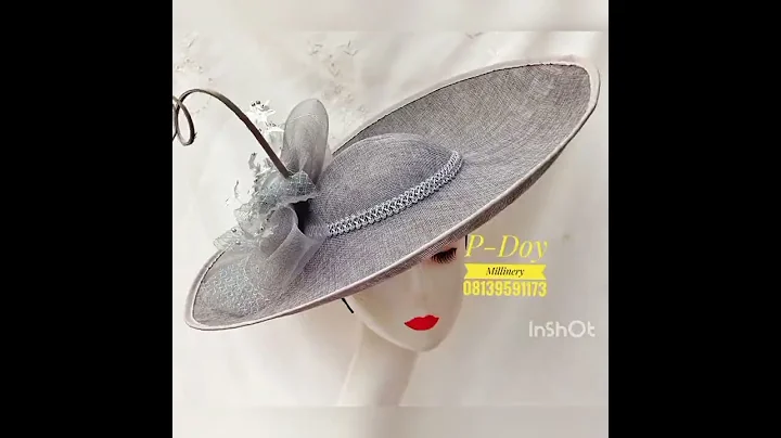 Collection of wide brim fascinators..#goldfascinator #redfascinator#millinery