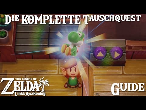 Die KOMPLETTE Tauschquest in ZELDA: LINK RISVEGLIO REMAKE - Guida / Tutorial