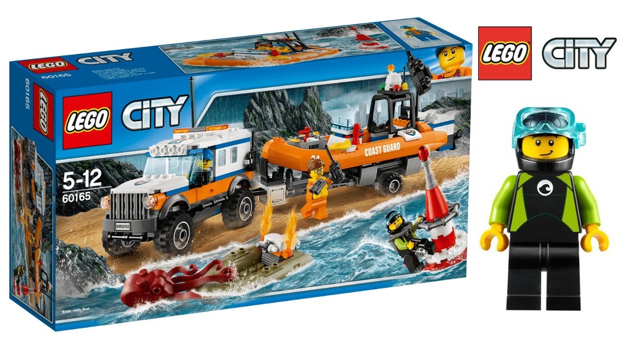 Lego City Coast Guard Response Unit 60165 - YouTube