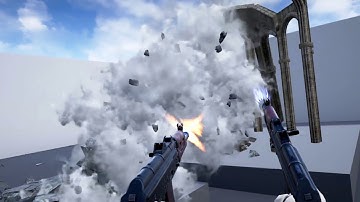 NVIDIA Blast Test in VR + Bonus [UE4]