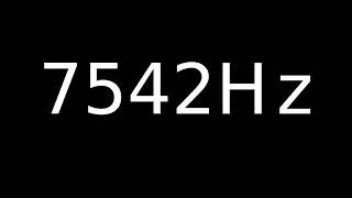 Speaker Sound Test 7542Hz