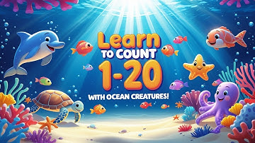 Learn to Count 1–20 with Ocean Creatures!
