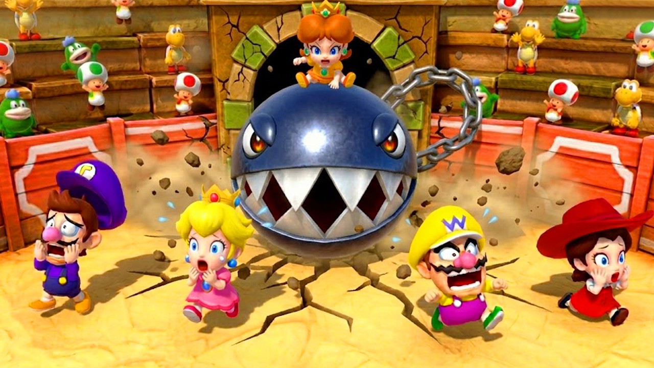 Super Mario Party - Can Baby Daisy Survive King Bob-omb’s EXPLOSIVE Mine? (Master CPU)