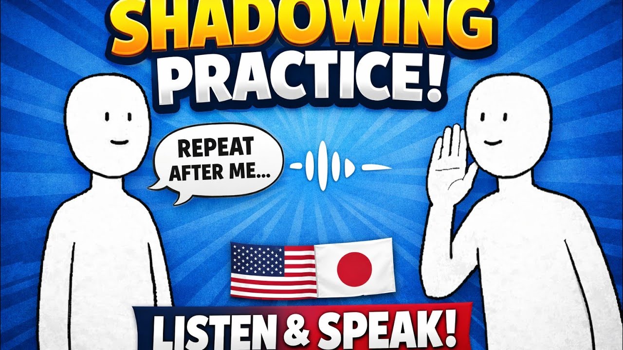 Shadowing Practice for English Speaking | Listen & Speak Fluently #like ...