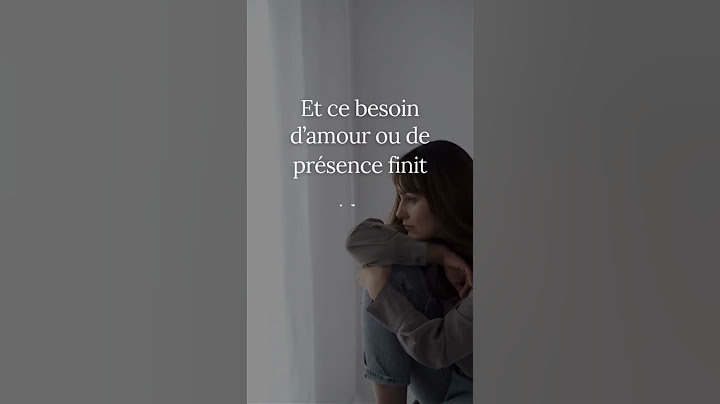 Pourquoi le manque nous pousse à accepter moins que ce que l'on mérite