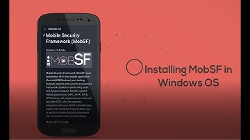Installing MobSF in windows OS